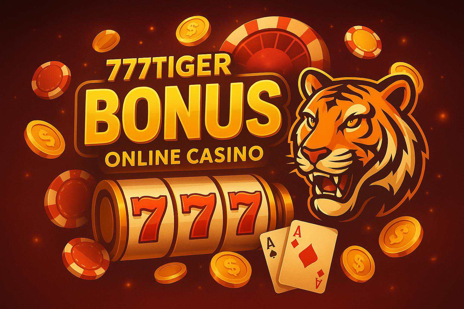 O bônus promocional 777TIGER é uma ótima maneira de começar sua aventura