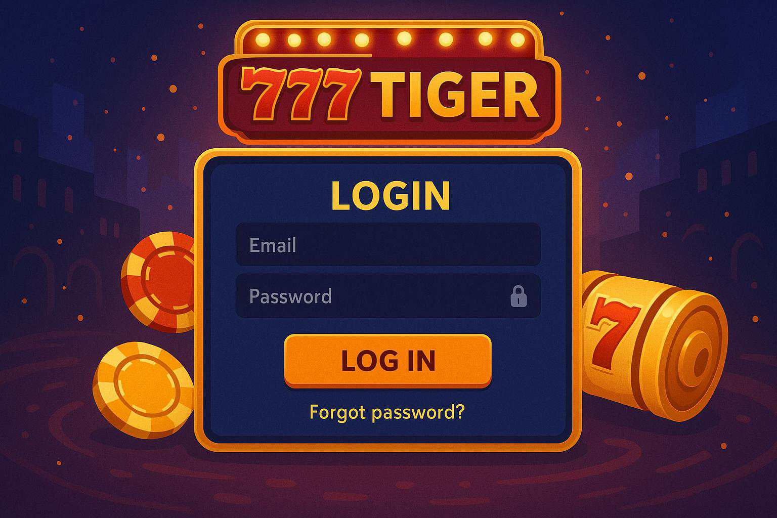 Login no Cassino 777TIGER