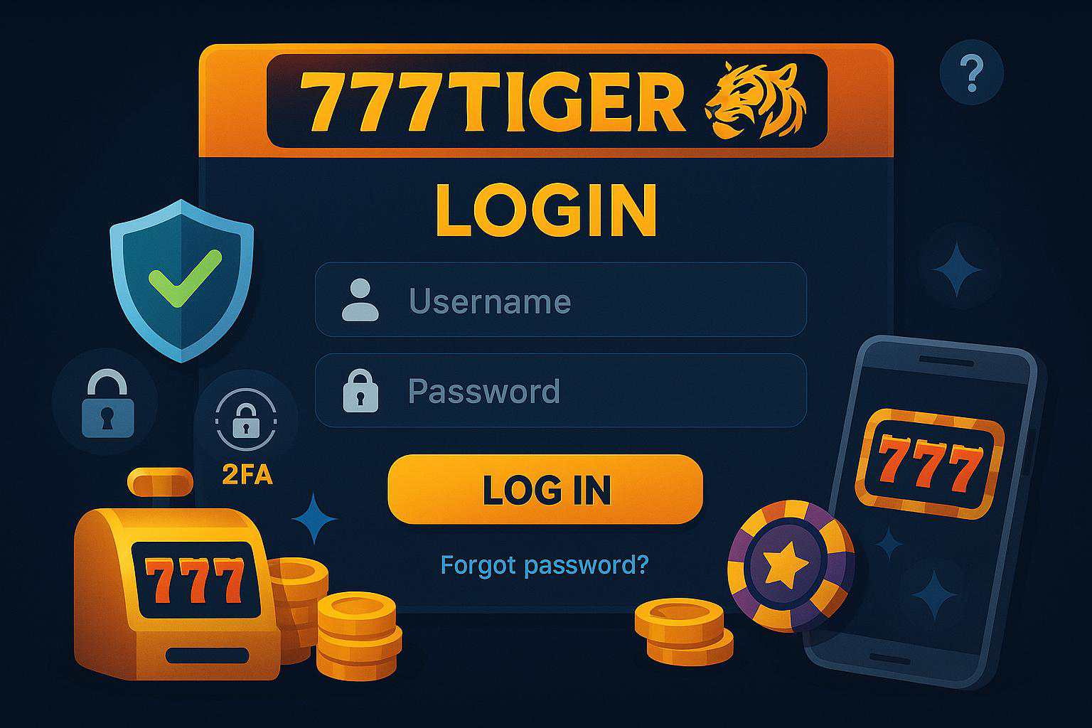 Registro na 777TIGER Garante Acesso a uma Vasta Seleção de jogo