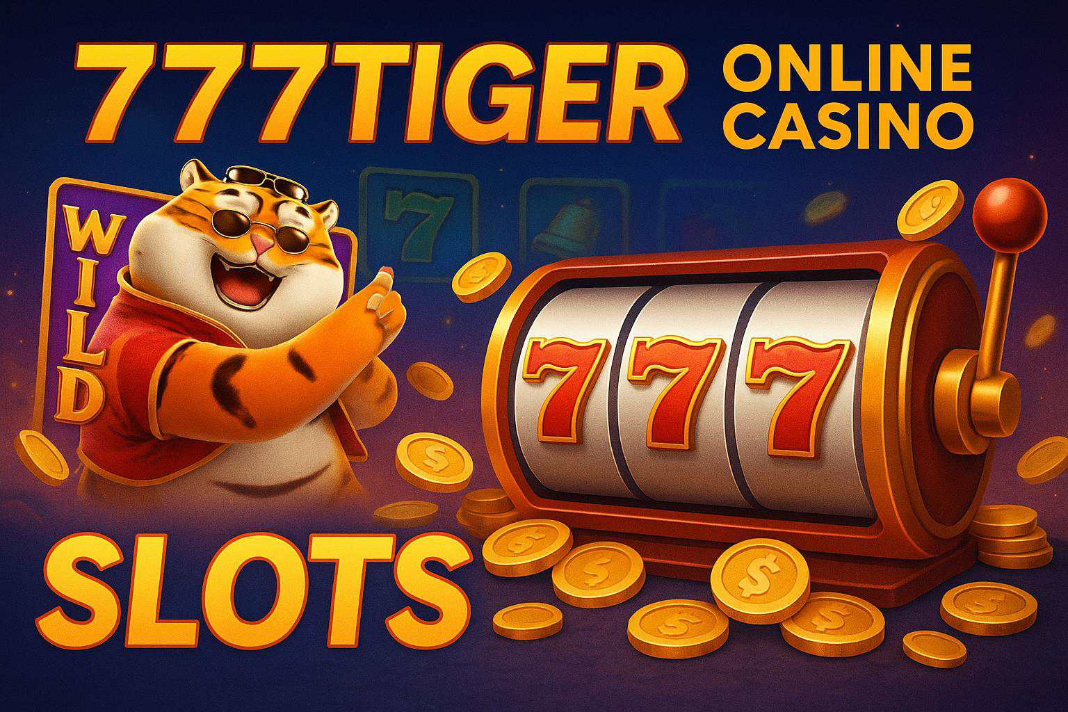 Explore o mundo das slot machines no 777TIGER Casino